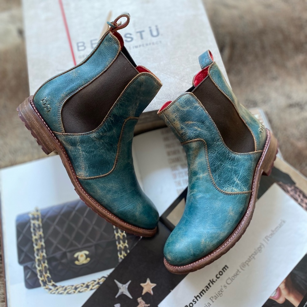 Bed Stu Nandi Leather Ankle Boots - Picture 11 of 15